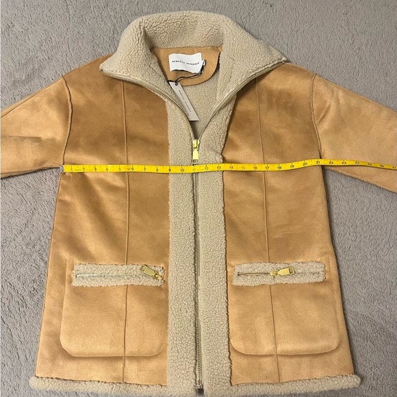 Rebecca Minkoff faux Suede/Shearling jacket. - Picture 5 of 8